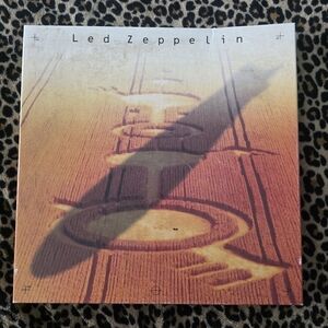 Led Zeppelin 4 Disc CD Box Set 1990 Crop Circle Edition